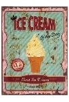 Holzschild "Ice Cream II"