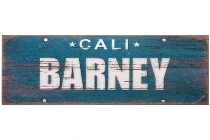 wooden plate "Barney"
