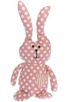 doorstopper bunny "Lea", pink