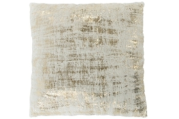 Kissen "Viola" - creme gold