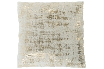 Kissen "Viola" - creme gold