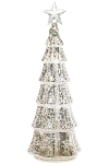 Beleuchteter LED Weihnachtsbaum mit Stern,