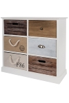 sideboard "Eliza", with 6 drawers - FSC