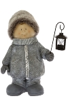 Winterkind Junge  A H 51 cm natur