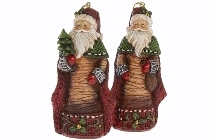 2er Set Nikolaus Hänger H 10,5 cm