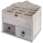 Wooden Box "Mikene" with 2 drawers