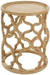 Wooden side table "Amazonia"