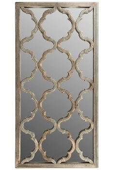 Wall mirror "Amazonia" - 122 x 61cm - brown