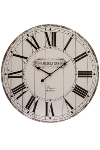 wall clock "Cafe de la tour", wooden