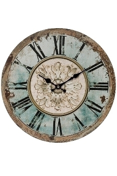wall clock "Romance", wooden