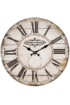 wall clock "Hotel", wooden