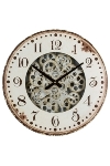 wall clock "Clear", wood