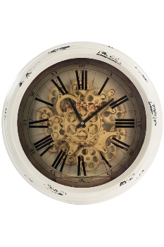 wall clock "Antiques", metal