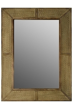 mirror "Colonial", with wooden frame