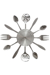 Wanduhr "Cutlery"