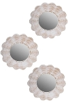 wall mirror decoration, set/3 material: PP