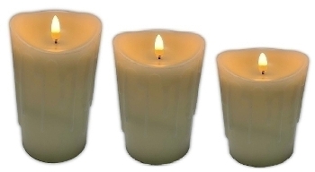 LED dropping candle with new flamless