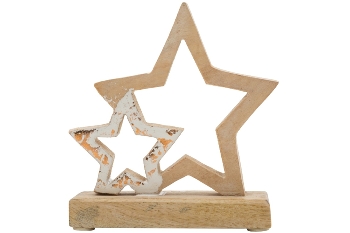 Deco Open star with star Packing: mail-order-box