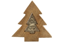 Deco Puzzel tree with tree metal handwork