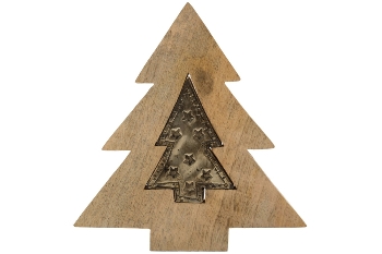 Deco Puzzel tree with tree metal handwork