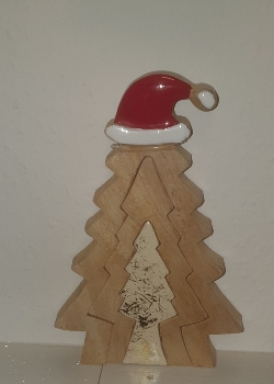 Deco 3D tree with cap