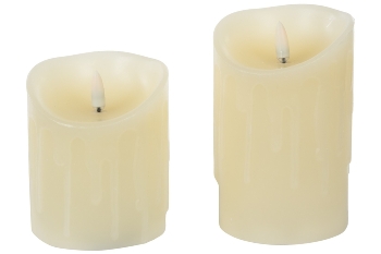 LED dropping candle with new flamless