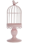 Kerzenhalter-/Dekovogelkäfig "Natan" H 32cm