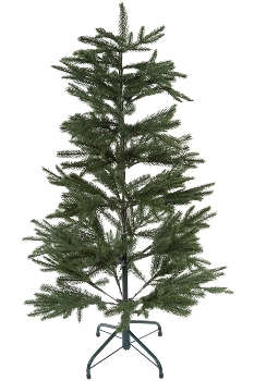 120CM FULL PE TREE WITH 241 TIPS METAL STAND BOTTOM WIDTH:81CM