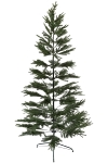 210CM FULL PE TREE WITH 751 TIPS METAL STAND BOTTOM WIDTH:129CM
