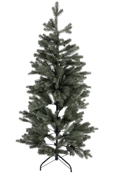 150CM HING FULL PE TREE WITH 451 TIPS METAL STAND BOTTOM WIDTH:81CM