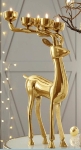 Rentier Teelichthalter gold