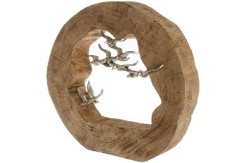 Holzstammdeko "Manrus"