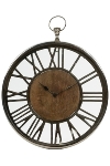 wallclock "Dajana" with Mangowood