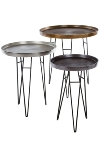 Side Table Set "Allica", set of 3 pcs.
