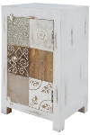 WOODEN CARVED 2 DOORS ALMIRAH W-ASSORTED
