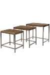 side table "Leno", set of 3