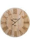 Wooden wall clock