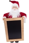 Standing santa 24 inch, with blackboard (no chalk incl.)