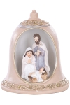 polyresin nativity decoration with LED light 
warm white