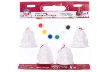 DIY christmas ceramic bell