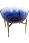 BOWL W/STAND glass and