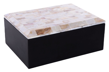 WOODEN BOX  WITH MOP