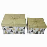 Premium Geschenkboxen Set 2-teilig mit