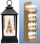 Rotating  snowing Lantern LED light Rotating snowing Lantern With