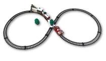 Weihnachtszug mit Licht und Sound, 20-teilig,