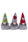 hanging  santa, 3 assorted, each santa with my flair barcode hangtag