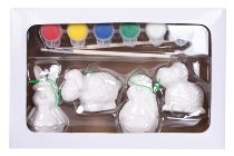 DIY ceramic easter figure
