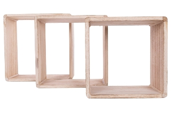 Wandregal Cubic 3er Set