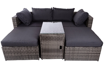 Garten Lounge, 2-4 Sitzer inkl. Tisch