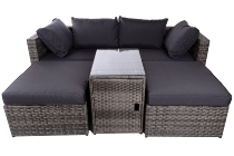 Garten Lounge, 2-4 Sitzer inkl. Tisch